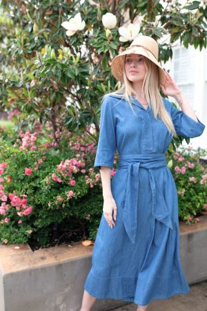 Alternative view of BeautifullyStrong Weekender Belted Caftan - Chambray