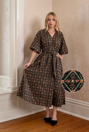 BeautifullyStrong Downtime Belted Caftan - McKenzie