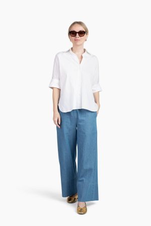 Alternative view of BeautifullyStrong Take Pause Full-Length Pant - Chambray