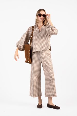 BeautifullyStrong Take Pause Set - Gingham Tudor Brown